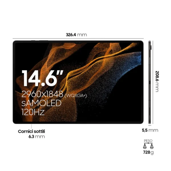 خرید تبلت سامسونگ Galaxy Tab S8 Ultra-256G-12G Ram